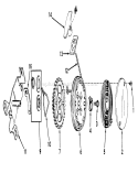 Rewind Starter Diagram and Parts List for 20474 5000001-5999999 - 1975 Toro Lawn Mower