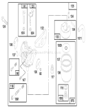 Page O Diagram and Parts List for 20475 6900001-6999999 - 1996 Toro Lawn Mower