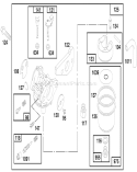 Page F Diagram and Parts List for 20475 6900001-6999999 - 1996 Toro Lawn Mower