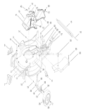 Housing Assembly Diagram and Parts List for 20478 7900001-7999999 - 1997 Toro Lawn Mower