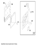 Page F Diagram and Parts List for 20478 7900001-7999999 - 1997 Toro Lawn Mower