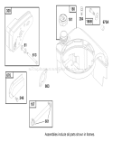 Page G Diagram and Parts List for 20480 7900001-7999999 - 1997 Toro Lawn Mower