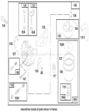 Page D Diagram and Parts List for 20481 7900001-7999999 - 1997 Toro Lawn Mower