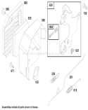 Page E Diagram and Parts List for 20481 7900001-7999999 - 1997 Toro Lawn Mower