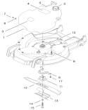 Part Location Diagram of 99-2529 Toro Short Block