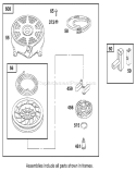 Page I Diagram and Parts List for 20487 200000001-200999999 - 2000 Toro Lawn Mower