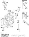 Cylinder Assembly Diagram and Parts List for 20487 210000001-210999999 - 2001 Toro Lawn Mower