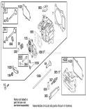 Cylinder Head Assembly Diagram and Parts List for 20487 210000001-210999999 - 2001 Toro Lawn Mower
