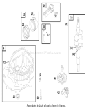 Page D Diagram and Parts List for 20487 8900001-8999999 - 1998 Toro Lawn Mower