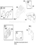 Page G Diagram and Parts List for 20487 8900001-8999999 - 1998 Toro Lawn Mower
