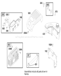 Page G Diagram and Parts List for 20488 8900001-8999999 - 1998 Toro Lawn Mower