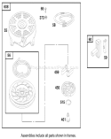 Page I Diagram and Parts List for 20488 8900001-8999999 - 1998 Toro Lawn Mower