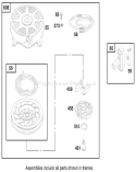 Page K Diagram and Parts List for 20489 8900001-8999999 - 1998 Toro Lawn Mower