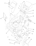 Part Location Diagram of 76-1980 Toro Shield Hanger