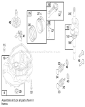 Page E Diagram and Parts List for 20489 8900001-8999999 - 1998 Toro Lawn Mower