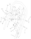 Part Location Diagram of 93-6629 Toro Cable - Brake