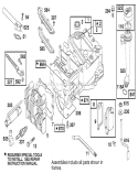 Engine Diagram and Parts List for 20490 8900001-8999999 - 1998 Toro Lawn Mower