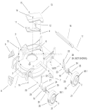 Part Location Diagram of 98-1704 Toro Asm - Indicator, Oil Fill