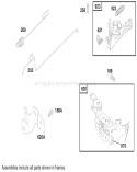 Page F Diagram and Parts List for 20493 8900001-8999999 - 1998 Toro Lawn Mower