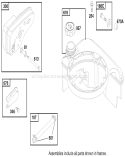 Page G Diagram and Parts List for 20494 8900001-8999999 - 1998 Toro Lawn Mower