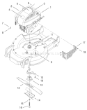 Engine Assembly Diagram and Parts List for 20495 8900001-8999999 - 1998 Toro Lawn Mower