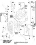 Engine Diagram and Parts List for 20495 8900001-8999999 - 1998 Toro Lawn Mower