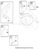 Page H Diagram and Parts List for 20495 8900001-8999999 - 1998 Toro Lawn Mower