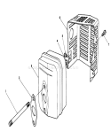 Muffler Assembly Diagram and Parts List for 20522C 6000001-6999999 - 1986 Toro Lawn Mower