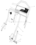 Part Location Diagram of 49-1675 Toro Control Panel