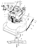 Engine Diagram and Parts List for 20526 7000001-7999999 - 1987 Toro Lawn Mower