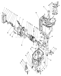 Page F Diagram and Parts List for 20526 7000001-7999999 - 1987 Toro Lawn Mower