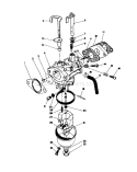 Part Location Diagram of 81-5500 Toro Shaft-Choke Valve