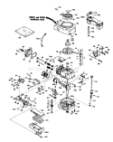 Part Location Diagram of 36486A Tecumseh Cylinder Assembly.