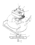 Part Location Diagram of 70-2190 Toro Decal-Engine