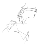 Side Discharge Kit Diagram and Parts List for 20531 9000001-9999999 - 1989 Toro Lawn Mower