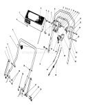 Part Location Diagram of 70-1460 Toro Panel-Control