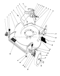 Part Location Diagram of 43-8430 Toro Decal-Danger