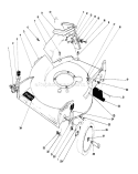 Page G Diagram and Parts List for 20532 9000001-9999999 - 1989 Toro Lawn Mower