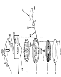 Rewind Starter No. 590450a Diagram and Parts List for 20227 0000001-0999999 - 1970 Toro Lawn Mower