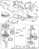 Page D Diagram and Parts List for 20561 0000001-0999999 - 1990 Toro Lawn Mower
