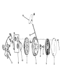 Rewind Starter Diagram and Parts List for 20562 6000001-6999999 - 1976 Toro Lawn Mower