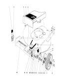 Front Wheel and Pivot Arm Assembly Diagram and Parts List for 20562 6000001-6999999 - 1976 Toro Lawn Mower