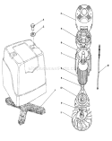 Motor Diagram and Parts List for 20564C 9000001-9999999 - 1989 Toro Lawn Mower