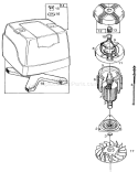 Motor Diagram and Parts List for 20564 5000001-5999999 - 1985 Toro Lawn Mower