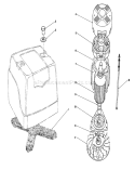 Motor Diagram and Parts List for 20564 8000001-8999999 - 1988 Toro Lawn Mower