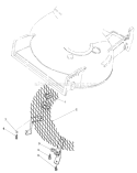 Leaf Shredder Kit Diagram and Parts List for 20570 3000001-3999999 - 1983 Toro Lawn Mower