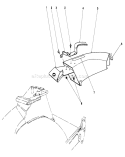 Side Discharge Diagram and Parts List for 20570 3000001-3999999 - 1983 Toro Lawn Mower