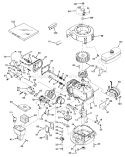 Page C Diagram and Parts List for 19271 1000001-1999999 - 1971 Toro Lawn Mower