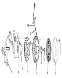 Rewind Starter No. 590450a Diagram and Parts List for 19271 1000001-1999999 - 1971 Toro Lawn Mower