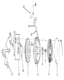 Rewind Starter No. 590450a Diagram and Parts List for 19271 2000001-2999999 - 1972 Toro Lawn Mower
